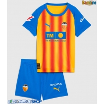 Maglie da calcio Valencia Terza Maglia Bambino 2025-26 Manica Corta + Pantaloni corti)